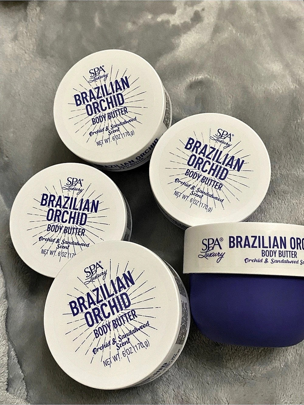 SPA Luxury Brazilian Orchid Body Butter 6 oz NWT $15 each - Picture 6 of 6